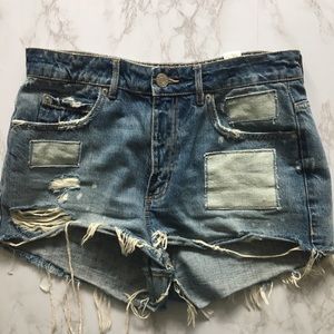Jean shorts